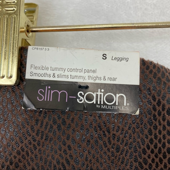 Slim- Sation by Multiples Women’s Reptile Print Leggings sz Small - Picture 5 of 12